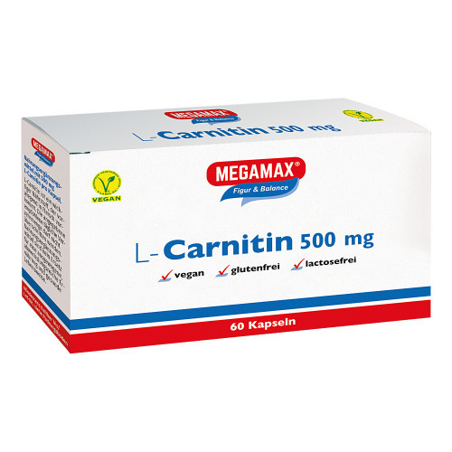MEGAMAX L-Carnitin 500 mg Kapseln