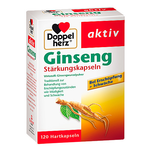 DOPPELHERZ Ginseng St&auml;rkungskapseln