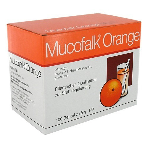MUCOFALK Orange Gran.z.Herst.e.Susp.z.Einn.Beutel