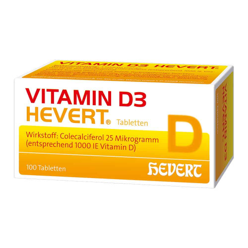 VITAMIN D3 HEVERT Tabletten