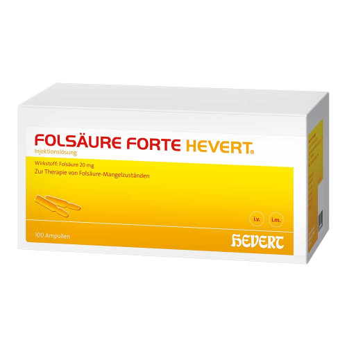 FOLS&Auml;URE HEVERT forte Ampullen