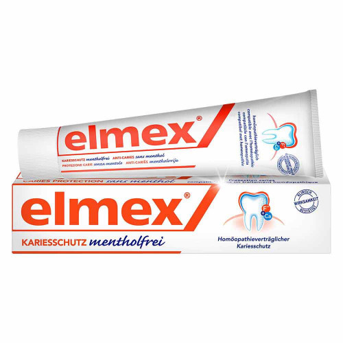 ELMEX mentholfrei Zahnpasta m.Faltschachtel