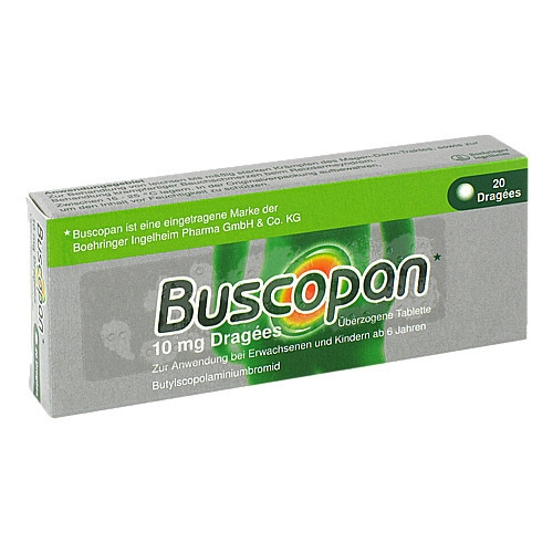 BUSCOPAN 10 mg Dragees