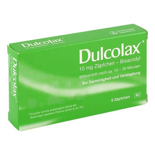 DULCOLAX 10 mg Z&auml;pfchen