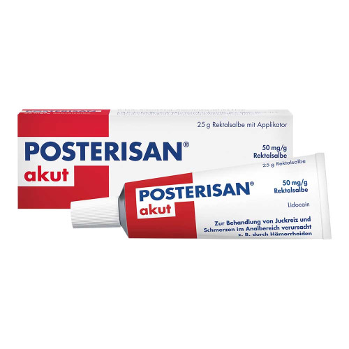 POSTERISAN akut 50 mg/g Rektalsalbe