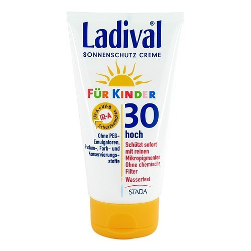 LADIVAL Kinder Creme reine Mikropigmente LSF 30