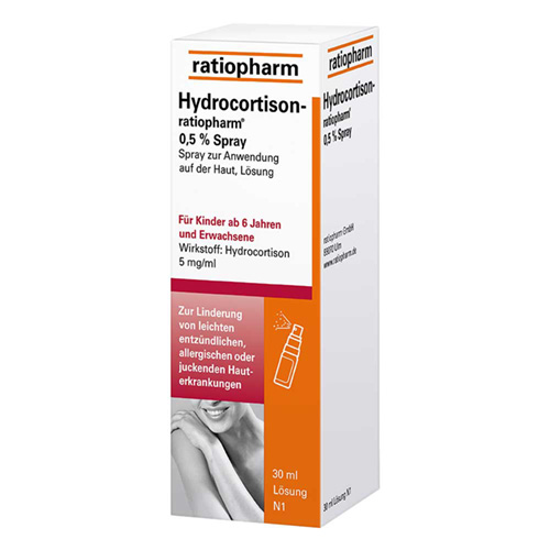 HYDROCORTISON-ratiopharm 0,5% Spray