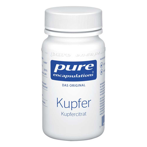 PURE ENCAPSULATIONS Kupfer Kupfercitrat Kapseln
