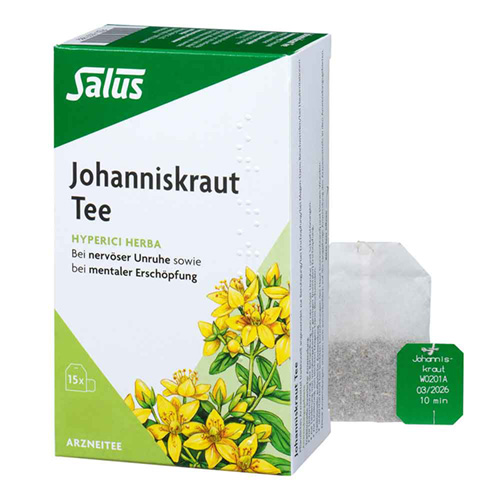 JOHANNISKRAUT ARZNEITEE Hyperici herba Salus Fbtl.
