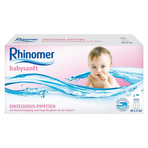 RHINOMER babysanft Meerwasser 5ml Einzeldosispip.