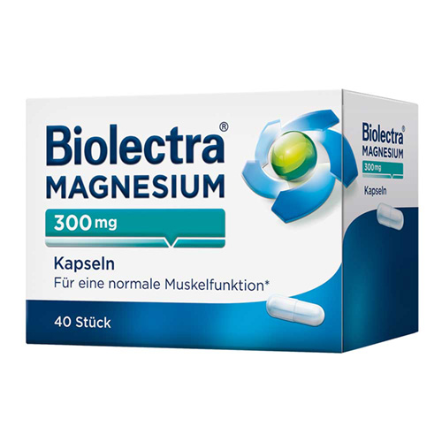 BIOLECTRA Magnesium 300 mg Kapseln