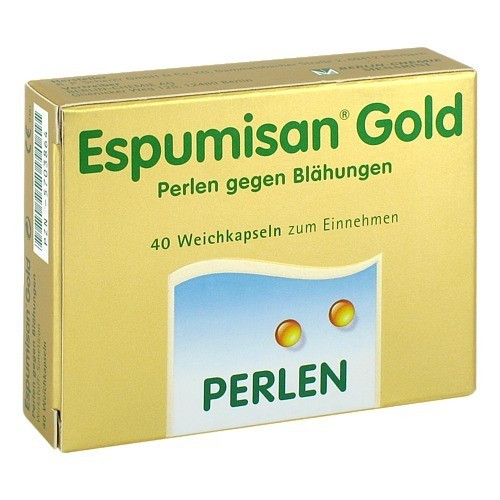 ESPUMISAN Gold Perlen gegen Bl&auml;hungen