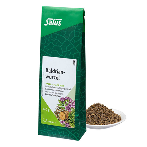 BALDRIANWURZEL Tee Bio Valerianae radix Salus