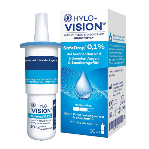 HYLO-VISION SafeDrop 0,1% Augentropfen