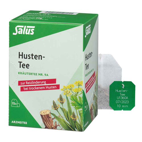 HUSTEN TEE Kr&auml;utertee Nr.9a Salus Filterbeutel