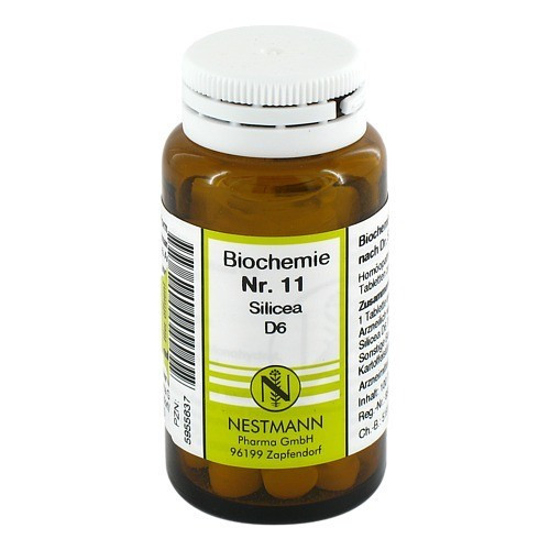 BIOCHEMIE 11 Silicea D 6 Tabletten