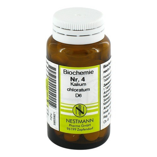 BIOCHEMIE 4 Kalium chloratum D 6 Tabletten