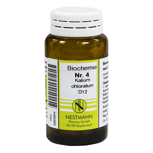 BIOCHEMIE 4 Kalium chloratum D 12 Tabletten