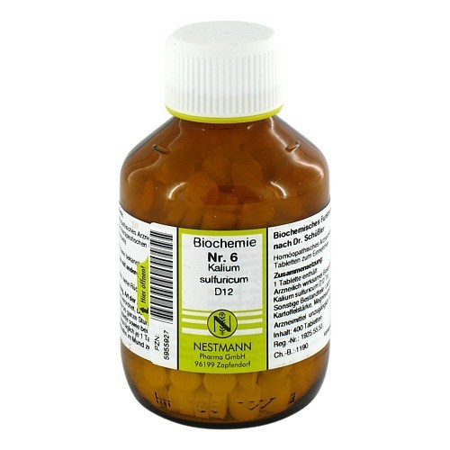BIOCHEMIE 6 Kalium sulfuricum D 12 Tabletten