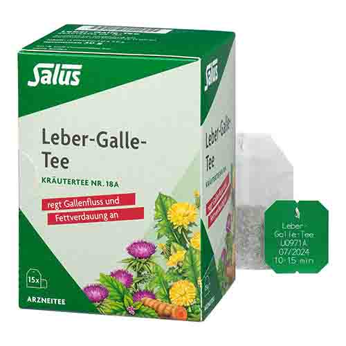 LEBER GALLE-Tee Kr&auml;utertee Nr.18a Salus Filterbtl.