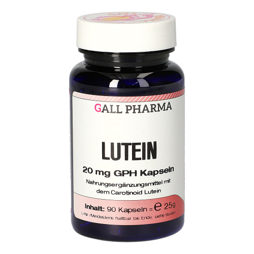 LUTEIN 20 mg GPH Kapseln