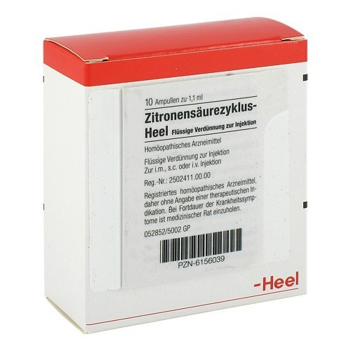 ZITRONENS&Auml;UREZYKLUS Heel Ampullen