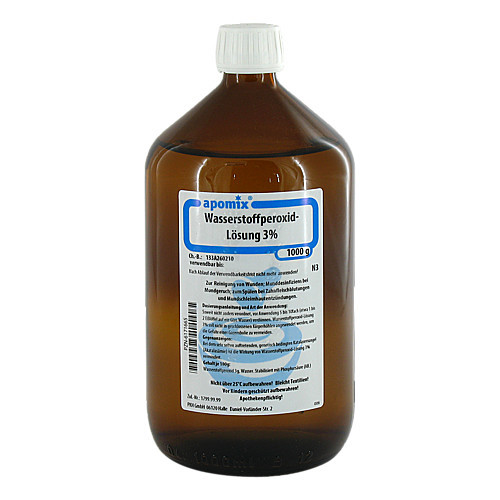 WASSERSTOFFPEROXID 3% DAB 10 L&ouml;sung