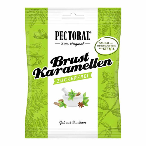 PECTORAL Brustkaramellen zuckerfrei Beutel