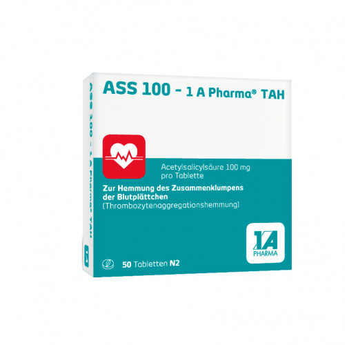 ASS 100-1A Pharma TAH Tabletten