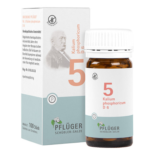BIOCHEMIE Pfl&uuml;ger 5 Kalium phosphoricum D 6 Tabl.