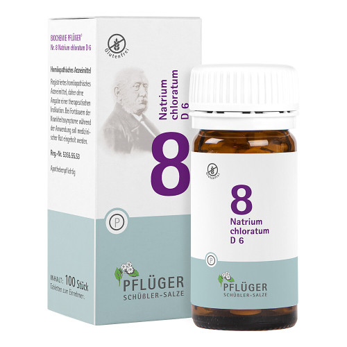 Biochemie Pfl&uuml;ger 8 Natrium chloratum D 6 Tabletten