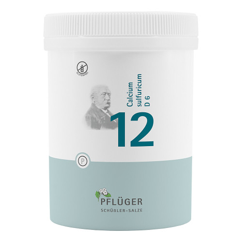 BIOCHEMIE Pfl&uuml;ger 12 Calcium sulfuricum D 6 Tabl.