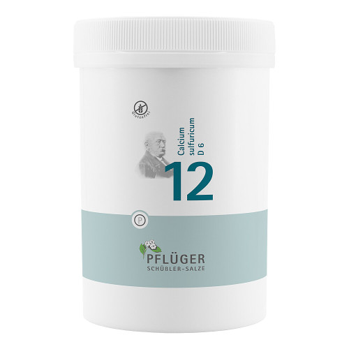 BIOCHEMIE Pfl&uuml;ger 12 Calcium sulfuricum D 6 Tabl.