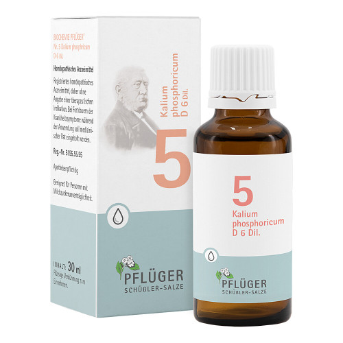 Biochemie Pfl&uuml;ger 5 Kalium phosphoricum D 6 Tropfen