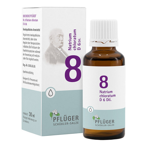 BIOCHEMIE Pfl&uuml;ger 8 Natrium chloratum D 6 Tropfen