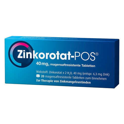 ZINKOROTAT POS magensaftresistente Tabletten