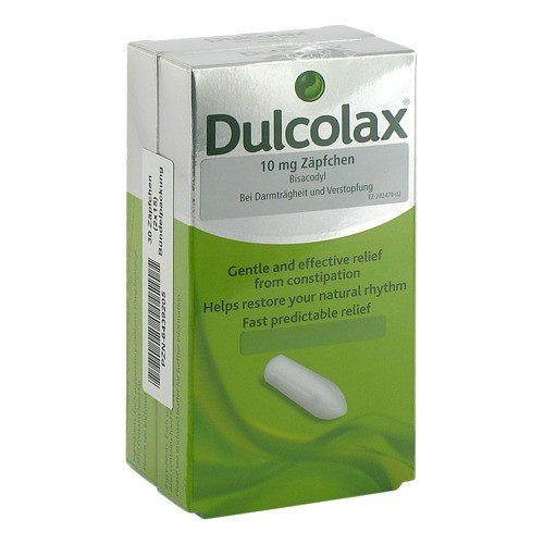 DULCOLAX 10 mg Z&auml;pfchen