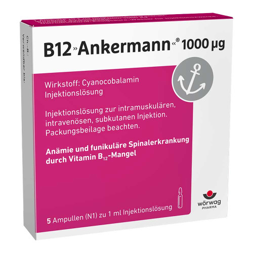 B12 ANKERMANN 1000 &mu;g Injektionsl&ouml;sung Amp.