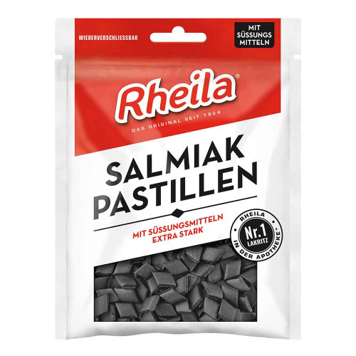 RHEILA Salmiak Pastillen zuckerfrei