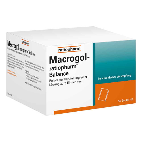 MACROGOL-ratiopharm Balance Plv.z.H.e.L.z.Einn.