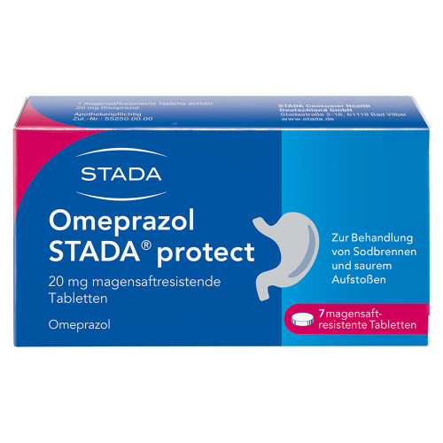OMEPRAZOL STADA protect 20 mg magensaftr.Tabletten