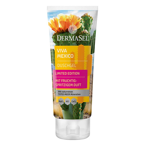 DERMASEL Totes Meer Duschgel Viva Mexico lim.Edit.