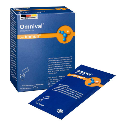 OMNIVAL orthomolekul.2OH immun 7 TP Granulat