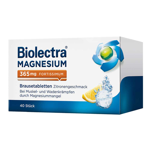 BIOLECTRA Magnesium 365 mg fortissimum Zitrone