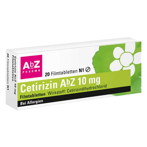 CETIRIZIN AbZ 10 mg Filmtabletten
