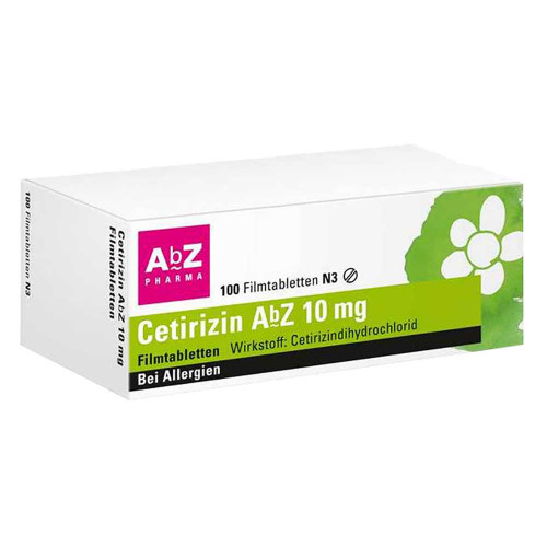 CETIRIZIN AbZ 10 mg Filmtabletten