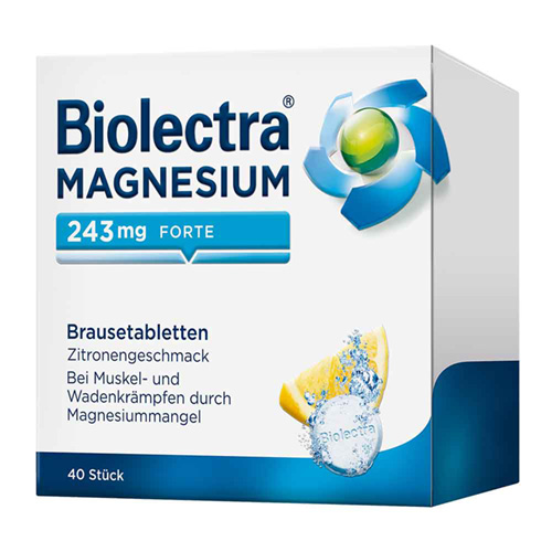 BIOLECTRA Magnesium 243 mg forte Zitrone Br.-Tabl.
