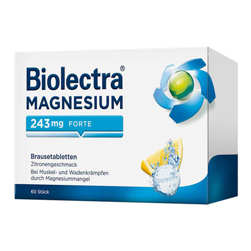 BIOLECTRA Magnesium 243 mg forte Zitrone Br.-Tabl.