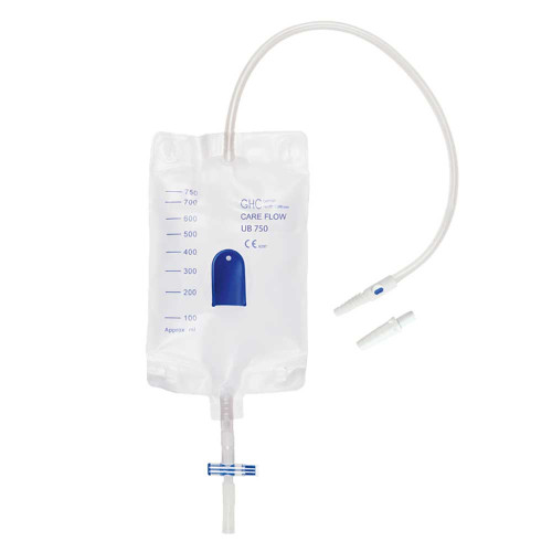 BEINBEUTEL 1-Kammer 750 ml 50 cm steril UB750-50