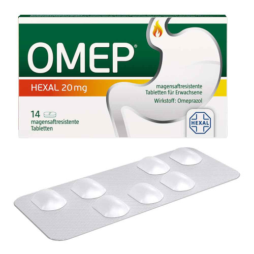 OMEP HEXAL 20 mg magensaftresistente Tabletten